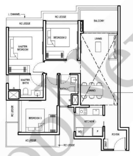 Grand Dunman, 12 Dunman Road, East Coast / Marine Parade, 3 Bedrooms, 926 sqft, Condominium For Rent, by Chee Yun Xuan, 500283570 - PropertyGuru.com.sg