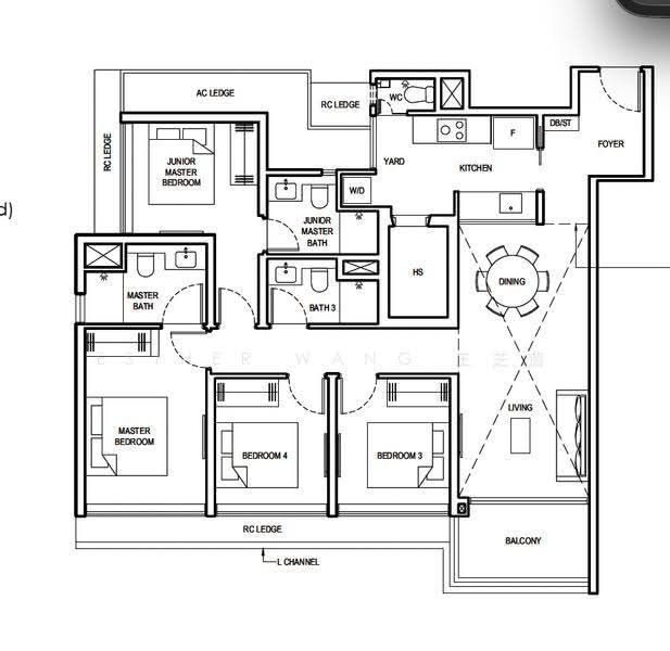 Grand Dunman, 16 Dunman Road, East Coast / Marine Parade, 4 Bedrooms, 1,292 sqft, Condominium For Rent, by Esther Wang 王芝茵, 500283587 - PropertyGuru.com.sg