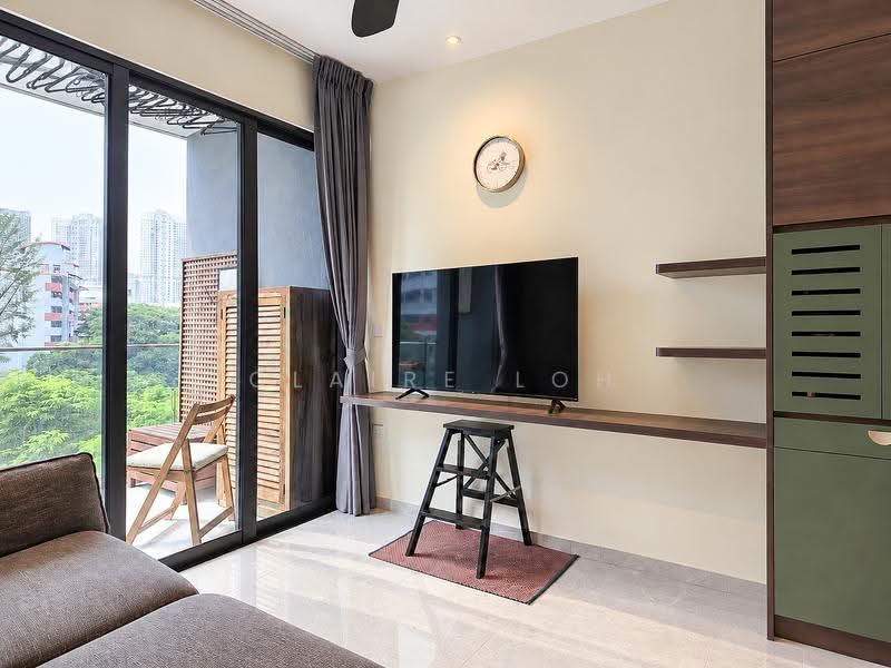 Stirling Residences, 23 Stirling Road, Alexandra / Commonwealth, 2 Bedrooms, 764 sqft, Condominium For Sale, by Claire Loh, 500283588 - Living Room - PropertyGuru.com.sg