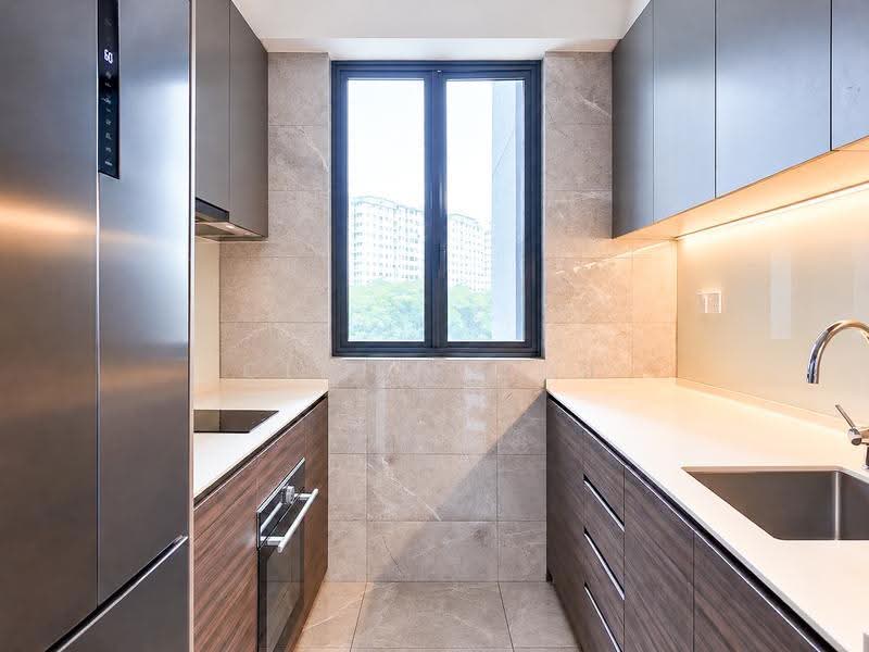 Stirling Residences, 23 Stirling Road, Alexandra / Commonwealth, 2 Bedrooms, 764 sqft, Condominium For Sale, by Claire Loh, 500283588 - Kitchen - PropertyGuru.com.sg