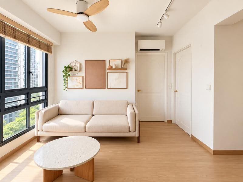 96 Dawson Road, 96 Dawson Road, Alexandra / Commonwealth, 2 Bedrooms, 678 sqft, HDB Flat For Sale, by Samantha Han, 500283593 - Living Room - PropertyGuru.com.sg