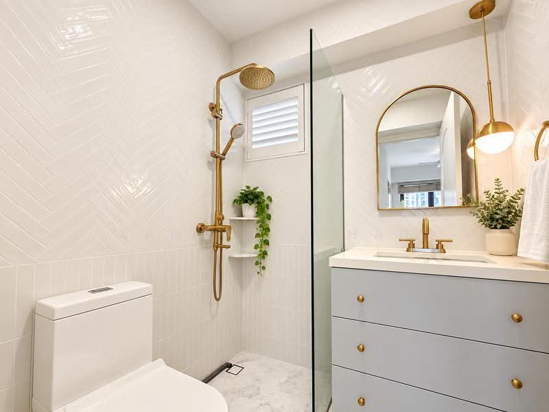 96 Dawson Road, 96 Dawson Road, Alexandra / Commonwealth, 2 Bedrooms, 678 sqft, HDB Flat For Sale, by Samantha Han, 500283593 - Bathroom - PropertyGuru.com.sg