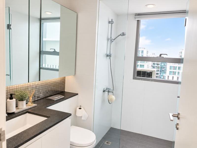 The Minton, 147 Hougang Street 11, Hougang / Punggol / Sengkang, 2 Bedrooms, 980 sqft, Condominium For Rent, by Rowanne Foong 冯瑞芬, 500283596 - Bathroom 1 - PropertyGuru.com.sg