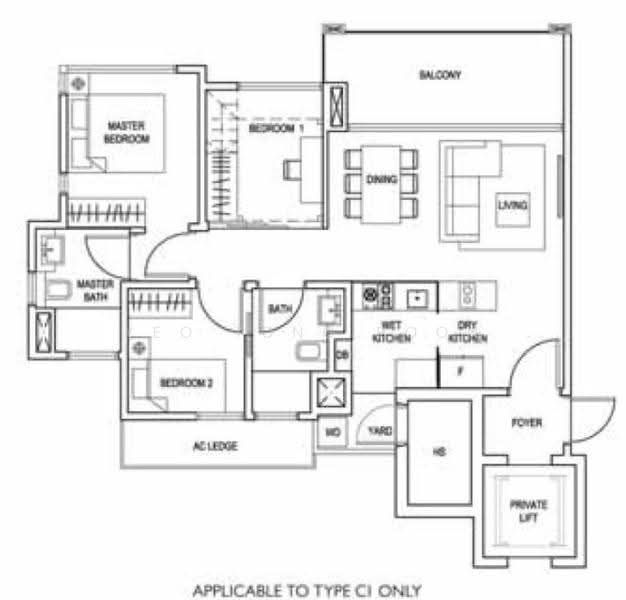 The Creek @ Bukit, 19 Toh Tuck Road, Clementi Park / Upper Bukit Timah, 3 Bedrooms, 926 sqft, Condominium For Sale, by Yeo Tong Boon, 500283627 - PropertyGuru.com.sg
