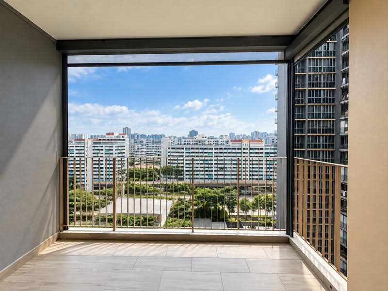 Sol Acres, 26 Choa Chu Kang Grove, Dairy Farm / Bukit Panjang / Choa Chu Kang, 3 Bedrooms, 926 sqft, Condominium For Sale, by Jason Ng, 500283678 - Balcony - PropertyGuru.com.sg