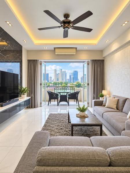 Costa Rhu, 5 Rhu Cross, East Coast / Marine Parade, 2 Bedrooms, 1,335 sqft, Condominium For Sale, by Alex Chua, 500283690 - Living Room - PropertyGuru.com.sg