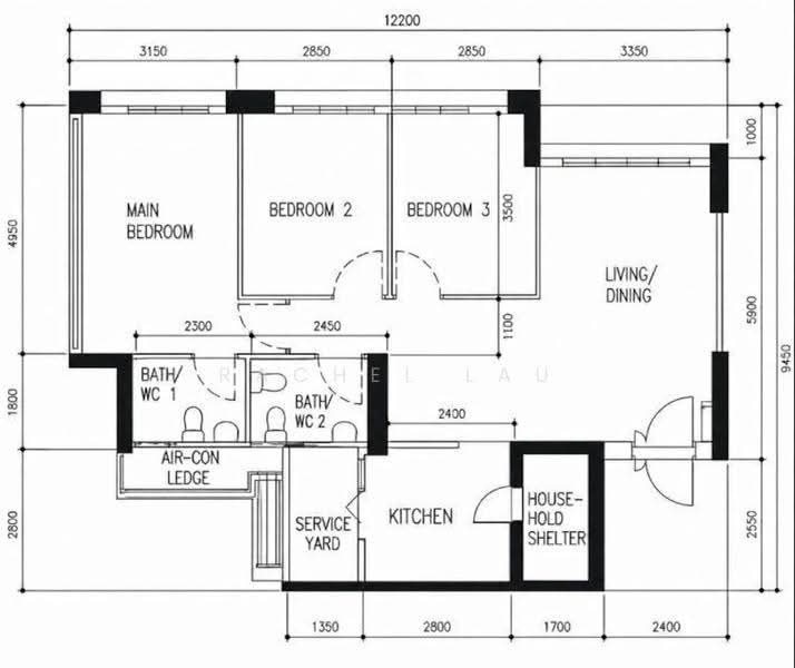18B MacPherson Residency, 18B Circuit Road, Macpherson / Potong Pasir, 3 Bedrooms, 1,001 sqft, HDB Flat For Sale, by Rachel Lau, 500283727 - PropertyGuru.com.sg