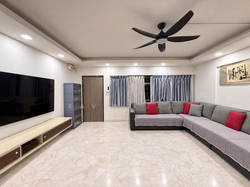 875 Woodlands Street 82, 875 Woodlands Street 82, Admiralty / Woodlands, 3 Bedrooms, 1,195 sqft, HDB Flat For Sale, by Kavin Kuah, 500283732 - Living Room - PropertyGuru.com.sg