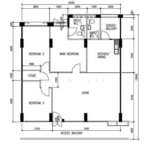845 Jurong West Street 81, 845 Jurong West Street 81, Boon Lay / Jurong / Tuas, 3 Bedrooms, 1,163 sqft, HDB Flat For Sale, by Kavin Kuah, 500283754 - PropertyGuru.com.sg