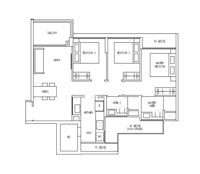Amberwood at Holland, Tanglin / Holland / Bukit Timah, 3 Bedrooms, 872 sqft, Condominium For Sale, by Steffi Ang, 500283763 - PropertyGuru.com.sg