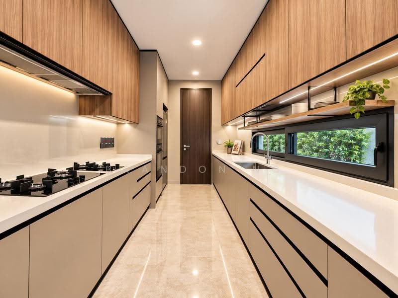 **LANDED7772** BRAND NEW SEMI-DETACHED NEAR SWISS VIEW, Clementi Park / Upper Bukit Timah, 5 Bedrooms, 5,436 sqft, Semi-Detached House For Sale, by Brandon Ng, 500283796 - Kitchen - PropertyGuru.com.sg