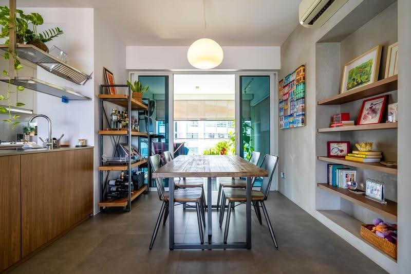 The Regency at Tiong Bahru, 38 Chay Yan Street, Alexandra / Commonwealth, 3 Bedrooms, 1,281 sqft, Condominium For Sale, by Sharon Jany, 500283816 - Dining Room - PropertyGuru.com.sg