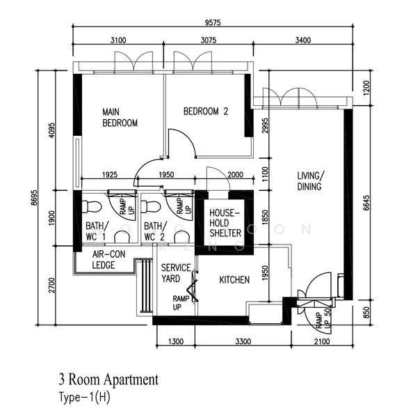 10C Bendemeer Light, 10C Bendemeer Road, Balestier / Toa Payoh, 2 Bedrooms, 732 sqft, HDB Flat For Sale, by Wong Boon Keng, 500283839 - PropertyGuru.com.sg