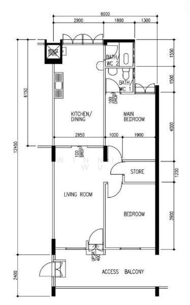212 Ang Mo Kio Avenue 3, 212 Ang Mo Kio Avenue 3, Ang Mo Kio / Bishan / Thomson, 2 Bedrooms, 721 sqft, HDB Flat For Sale, by Winnie Wu, 500284093 - PropertyGuru.com.sg