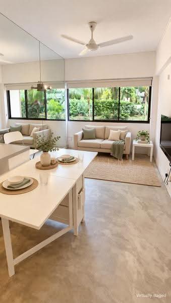 Hillcrest Arcadia, 253 Arcadia Road, Newton / Novena, 2 Bedrooms, 452 sqft, Condominium For Sale, by Luke Lim, 500284148 - Living Room - Virtually staged - PropertyGuru.com.sg