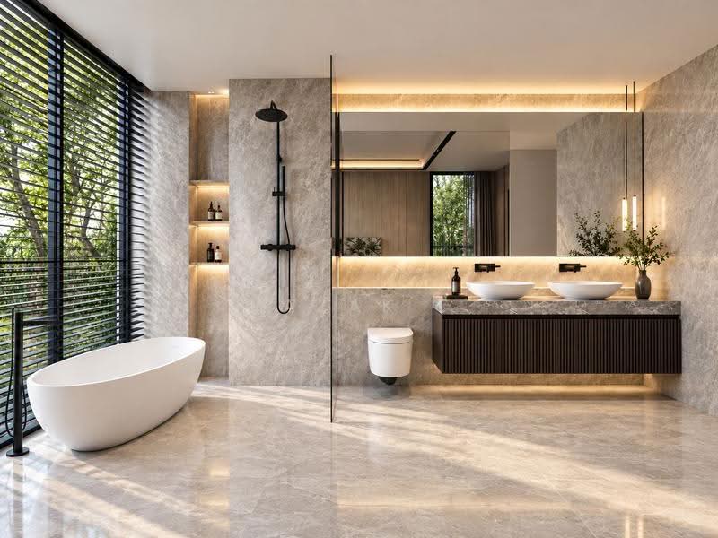Goodman Road Brand New Semi-Detached TOP 2027, Goodman Road, East Coast / Marine Parade, 5 Bedrooms, 7,290 sqft, Semi-Detached House For Sale, by Razak ., 500284157 - Bathroom - PropertyGuru.com.sg