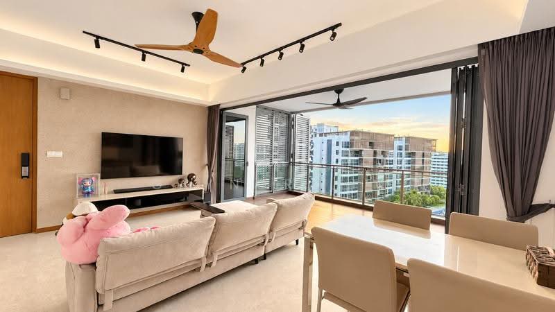 Watertown, 65 Punggol Central, Hougang / Punggol / Sengkang, 3 Bedrooms, 1,130 sqft, Condominium For Sale, by Gaynor Lim, 500284191 - Living Room - PropertyGuru.com.sg