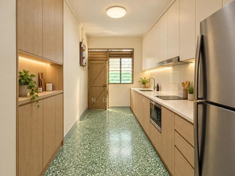 Serangoon Garden Estate, Cooling Close, Hougang / Punggol / Sengkang, 3 Bedrooms, 2,801 sqft, Terraced House For Sale, by Cindy Lee, 500284218 - Kitchen - PropertyGuru.com.sg