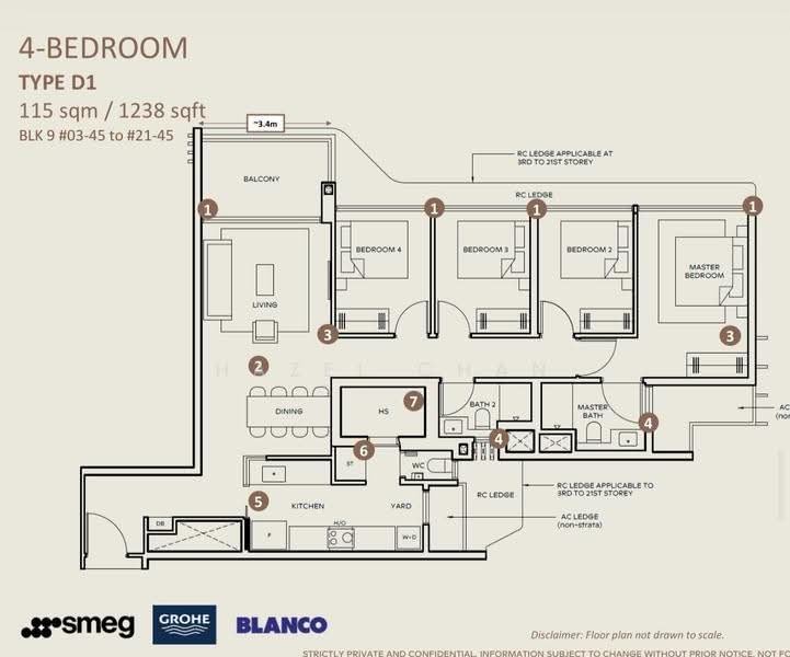 Thomson Reserve, Bright Hill Drive, Ang Mo Kio / Bishan / Thomson, 4 Bedrooms, 1,238 sqft, Condominium For Sale, by Hazel Chan, 500284292 - PropertyGuru.com.sg