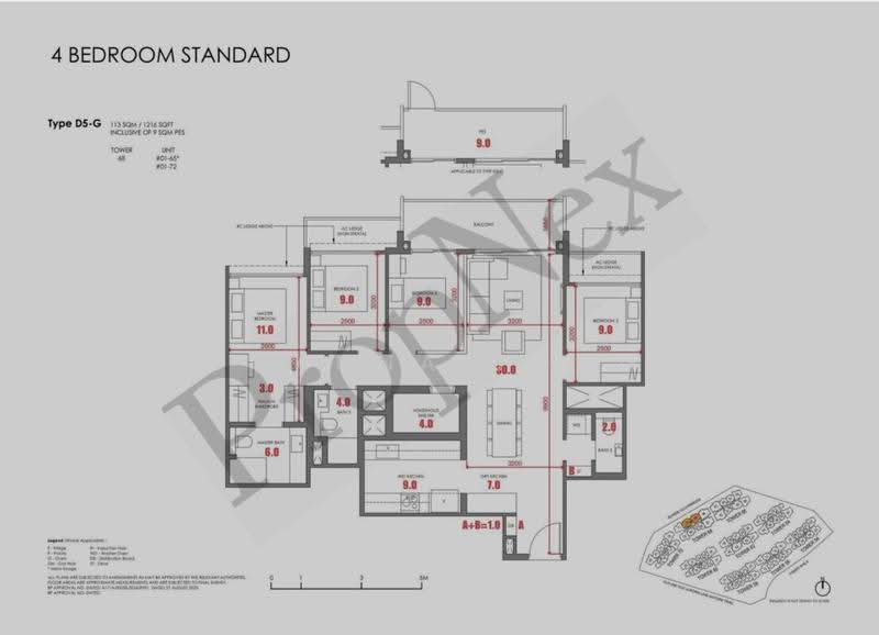 Faber Residence, 68 Faber Walk, Buona Vista / West Coast / Clementi New Town, 4 Bedrooms, 1,216 sqft, Condominium For Sale, by Joanna Yong, 500284297 - PropertyGuru.com.sg