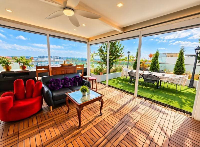 Waterview, 91 Tampines Avenue 1, Pasir Ris / Tampines, 4 Bedrooms, 4,456 sqft, Condominium For Sale, by Felicia Ong, 500284329 - Balcony - PropertyGuru.com.sg
