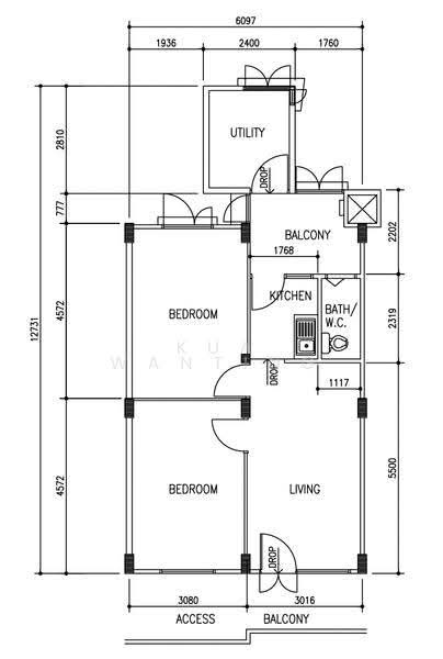 28 Hoy Fatt Road, 28 Hoy Fatt Road, Alexandra / Commonwealth, 3 Bedrooms, 646 sqft, HDB Flat For Sale, by Kua WanTing, 500284335 - PropertyGuru.com.sg
