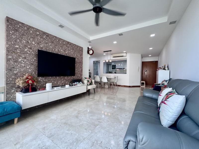 The Gardens at Bishan, 1 Sin Min Walk, Ang Mo Kio / Bishan / Thomson, 3 Bedrooms, 1,227 sqft, Condominium For Sale, by Joyce Lau, 500284368 - Living Room - PropertyGuru.com.sg