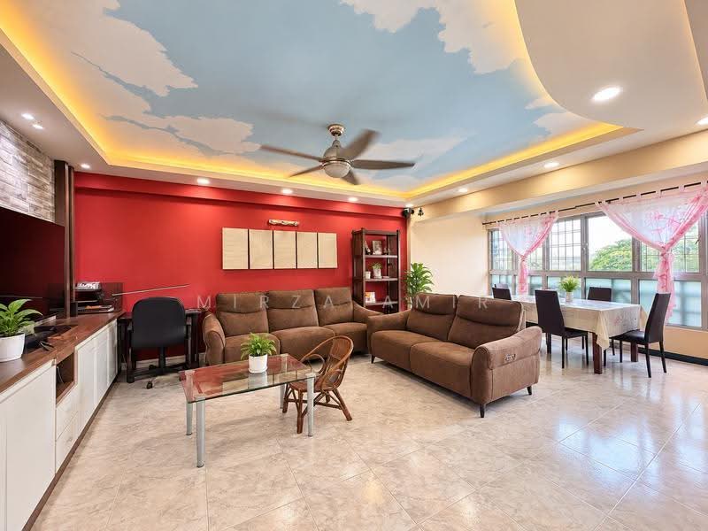 606 Senja Road, 606 Senja Road, Dairy Farm / Bukit Panjang / Choa Chu Kang, 3 Bedrooms, 1,302 sqft, HDB Flat For Sale, by Mirza Amir, 500284377 - Living Room - PropertyGuru.com.sg