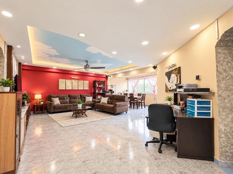 606 Senja Road, 606 Senja Road, Dairy Farm / Bukit Panjang / Choa Chu Kang, 3 Bedrooms, 1,302 sqft, HDB Flat For Sale, by Mirza Amir, 500284377 - Living Room - PropertyGuru.com.sg