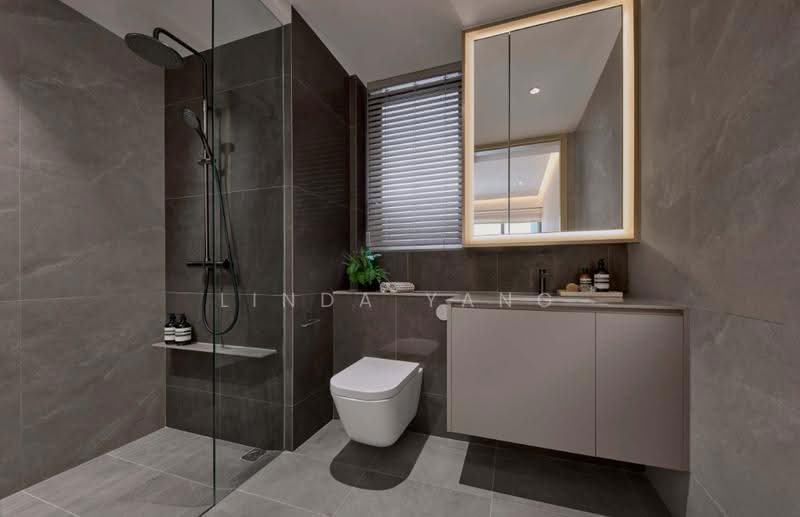 Pinetree Hill, 36 Pine Grove, Clementi Park / Upper Bukit Timah, 3 Bedrooms, 1,216 sqft, Condominium For Rent, by Linda Yang, 500284396 - Bathroom - PropertyGuru.com.sg
