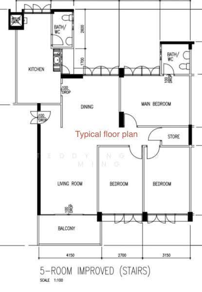 607 Golden Cassia, 607 Bedok Reservoir Road, Bedok / Upper East Coast, 3 Bedrooms, 1,302 sqft, HDB Flat For Rent, by Teddy Ng Yu Ming, 500284469 - PropertyGuru.com.sg