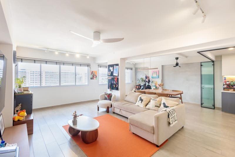 865 Tampines Street 83, 865 Tampines Street 83, Pasir Ris / Tampines, 3 Bedrooms, 1,119 sqft, HDB Flat For Sale, by Matthias So, 500284543 - Living Room - PropertyGuru.com.sg