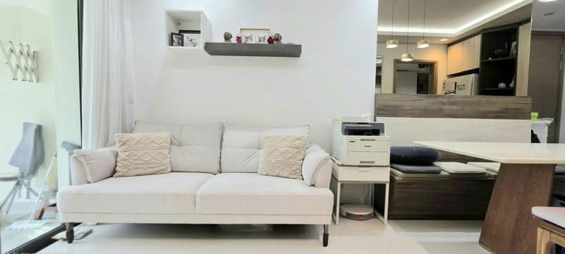 The Terrace, 100 Edgedale Plains, Hougang / Punggol / Sengkang, 3 Bedrooms, 1,001 sqft, Condominium For Sale, by Jason Yeo, 500284605 - Living Room - PropertyGuru.com.sg