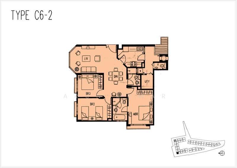 Casafina, 213 Bedok South Ave 1, Bedok / Upper East Coast, 3 Bedrooms, 1,163 sqft, Condominium For Sale, by Arun Kumar, 500284616 - PropertyGuru.com.sg
