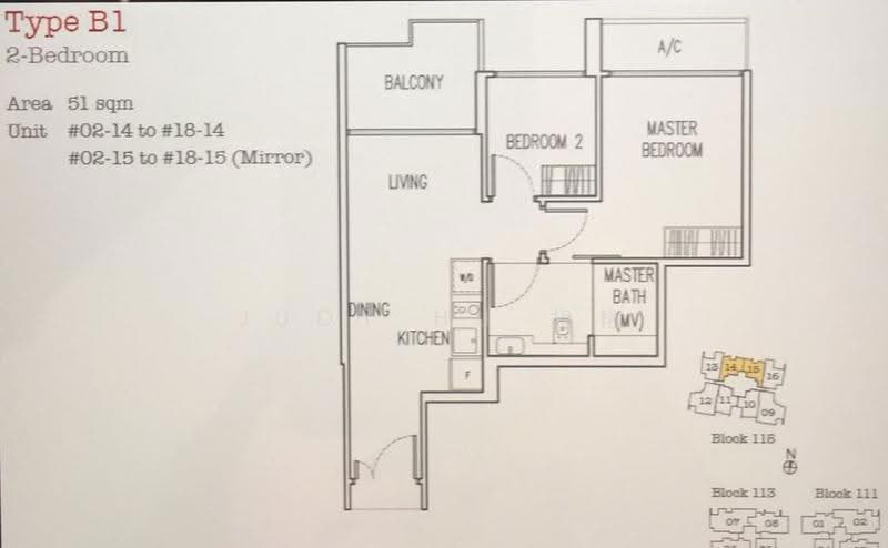 Trilive, 111 Tampines Road, Hougang / Punggol / Sengkang, 2 Bedrooms, 550 sqft, Condominium For Sale, by Judy Hu 胡艳, 500284617 - PropertyGuru.com.sg