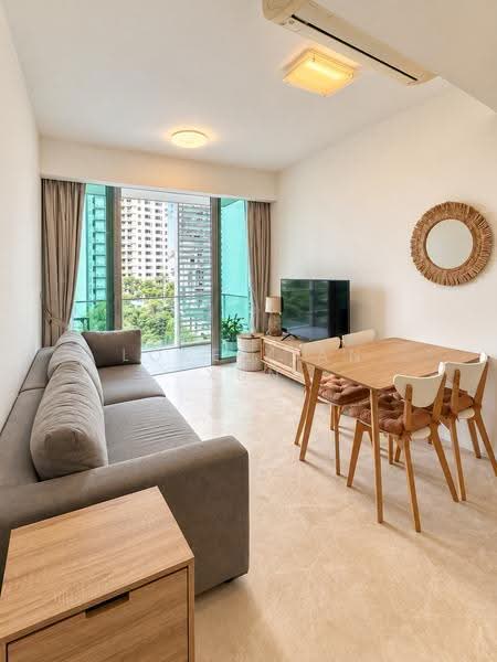 The Vermont On Cairnhill, 12B Cairnhill Rise, Orchard / River Valley, 1 Bedroom, 527 sqft, Apartment For Sale, by Loke Xian Xun, 500284651 - Living Room - PropertyGuru.com.sg