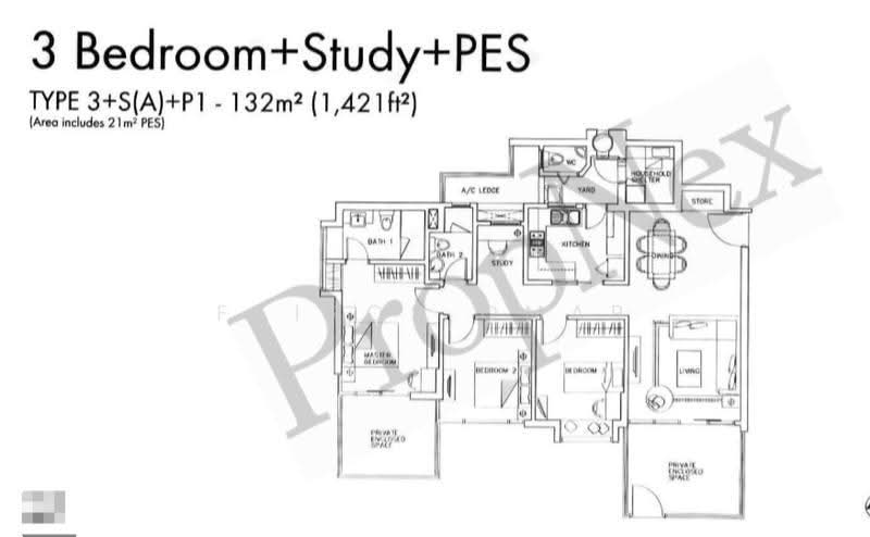 Poshgrove East, 333 East Coast Road, East Coast / Marine Parade, 3 Bedrooms, 1,421 sqft, Condominium For Sale, by Fairos Omar, 500284674 - PropertyGuru.com.sg