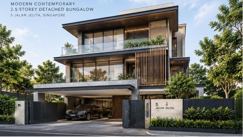 5 jalan jelita, Sixth Avenue, Ming Teck, Tan Boon Chong Avenue, Jalan Tenang, Coronation Road, Tanglin / Holland / Bukit Timah, 3 Bedrooms, 2,530 sqft, Bungalow House For Sale, by Rudy Tedja, 500284696 - Exterior - PropertyGuru.com.sg
