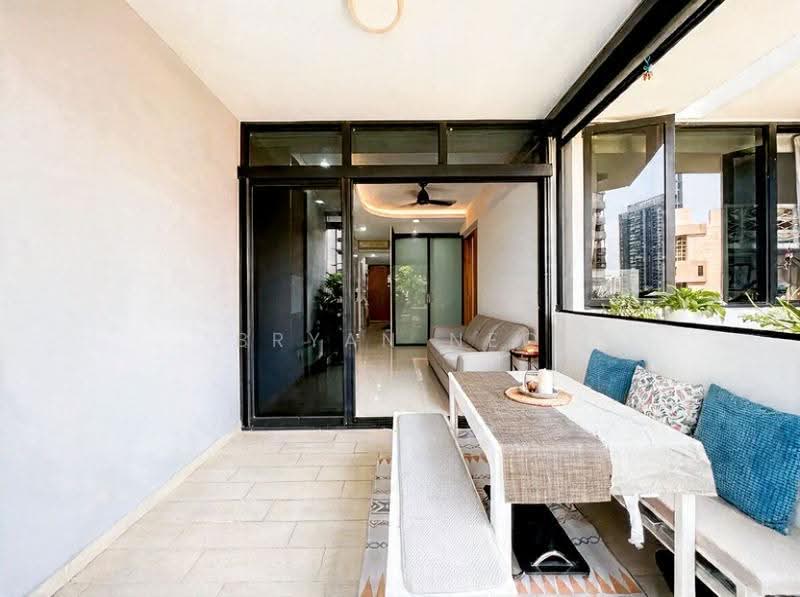 The Trilinq, Jalan Lempeng, Buona Vista / West Coast / Clementi New Town, 1 Bedroom, 603 sqft, Condominium For Sale, by Bryan Neo, 500284727 - Balcony - PropertyGuru.com.sg