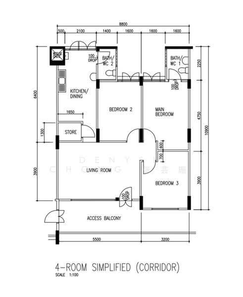 805 Yishun Ring Road, 805 Yishun Ring Road, Sembawang / Yishun, 3 Bedrooms, 904 sqft, HDB Flat For Sale, by Denyse Chong 张芸珊, 500284728 - PropertyGuru.com.sg