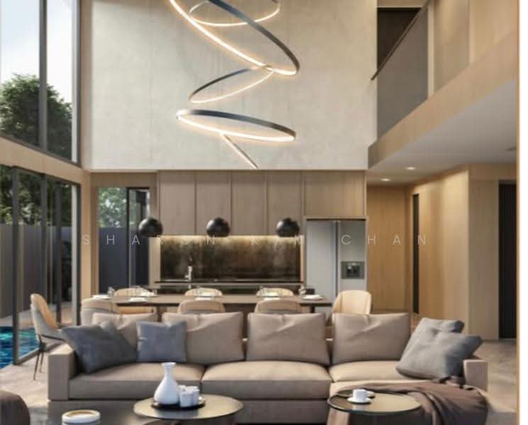 **LANDED7772@BRAND NEW LUXURIOUS SEMI-DETACHED @ SERANGOON GARDENS, Borthwick/ Bodmin/ serangoon garden way, Hougang / Punggol / Sengkang, 6 Bedrooms, 7,114 sqft, Semi-Detached House For Sale, by Sharon Kim Chan, 500284807 - Living Room - PropertyGuru.com.sg