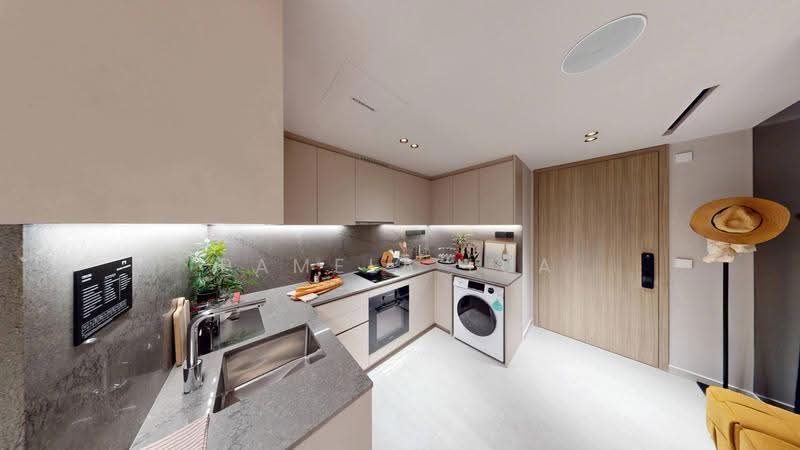River Modern, River Galley Green, Orchard / River Valley, 2 Bedrooms, 538 sqft, Condominium For Sale, by Pamela Lua, 500284828 - Kitchen - PropertyGuru.com.sg