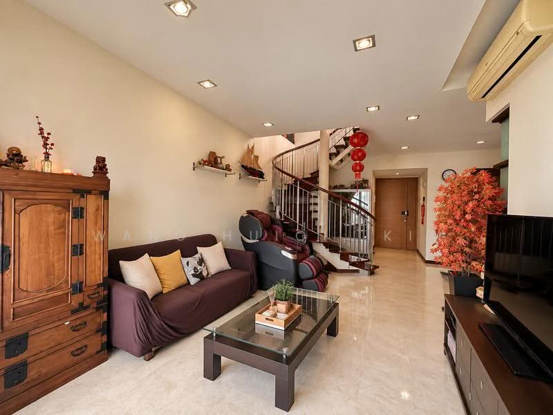 Edelweiss Park Condo, 92 Flora Road, Changi Airport / Changi Village, 3 Bedrooms, 2,691 sqft, Condominium For Sale, by Wang Huiqi, Kim, 500284842 - Living Room - PropertyGuru.com.sg