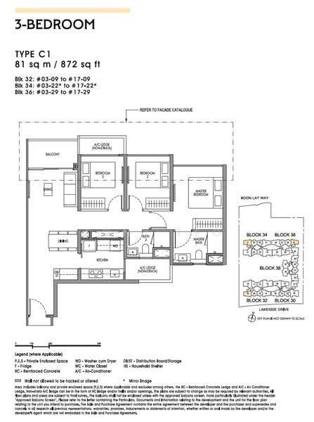 Lucerne Grand, Lakeside Drive, Boon Lay / Jurong / Tuas, 3 Bedrooms, 883 sqft, Condominium For Sale, by Tony Teo, 500284891 - PropertyGuru.com.sg