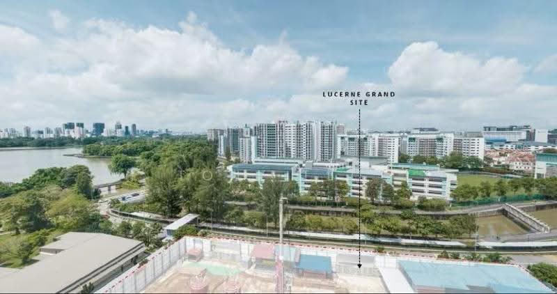 Lucerne Grand, Lakeside Drive, Boon Lay / Jurong / Tuas, 3 Bedrooms, 883 sqft, Condominium For Sale, by Tony Teo, 500284891 - South view - PropertyGuru.com.sg
