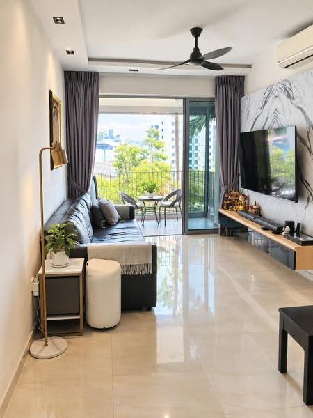 High Park Residences, 21 Fernvale Road, Seletar / Yio Chu Kang, 3 Bedrooms, 872 sqft, Condominium For Sale, by Yeo Tong Boon, 500284903 - Living Room - PropertyGuru.com.sg