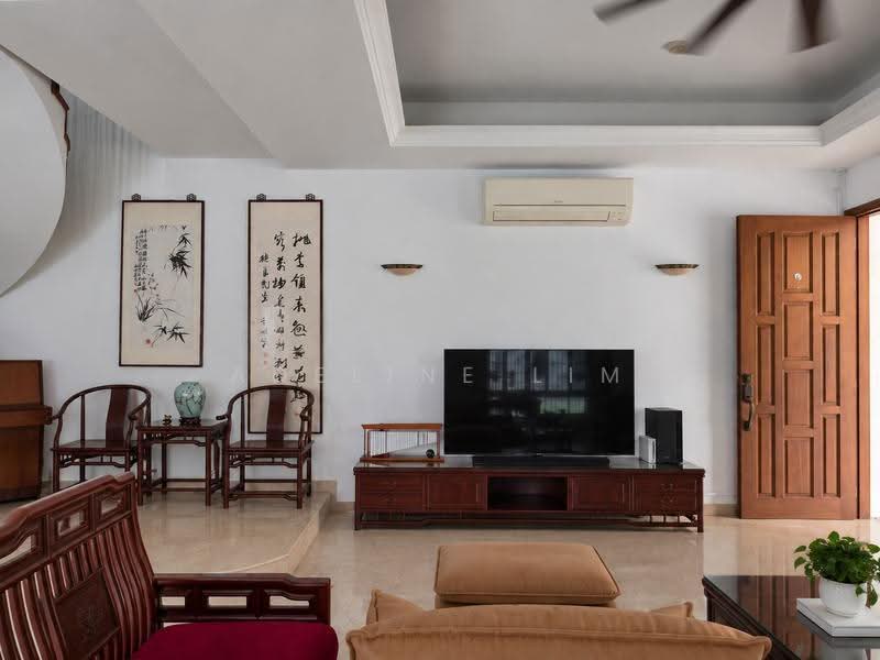 Harvey Avenue - Walking Distance to Simei MRT, Bedok / Upper East Coast, 5 Bedrooms, 4,000 sqft, Semi-Detached House For Sale, by Adeline Lim, 500284914 - Living Room - PropertyGuru.com.sg