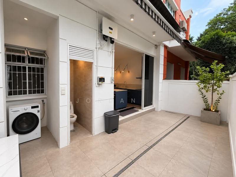 Sunrise avenue, Seletar / Yio Chu Kang, 5 Bedrooms, 3,097 sqft, Terraced House For Sale, by Jordan ., 500284926 - Backyard - PropertyGuru.com.sg