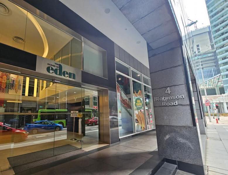 The House Of Eden, 4 Robinson Road, Boat Quay / Raffles Place / Marina, 657 sqft, Office For Rent, by Joycelyn Sim, 500284934 - Exterior - CommercialGuru.com.sg