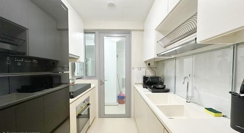 A Treasure Trove, 60 Punggol Walk, Hougang / Punggol / Sengkang, Room Rental, 200 sqft, Condominium For Rent, by Erica Yap, 500284935 - Kitchen - PropertyGuru.com.sg